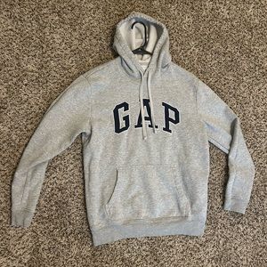 Gap Hoodie Navy Blue/Grey